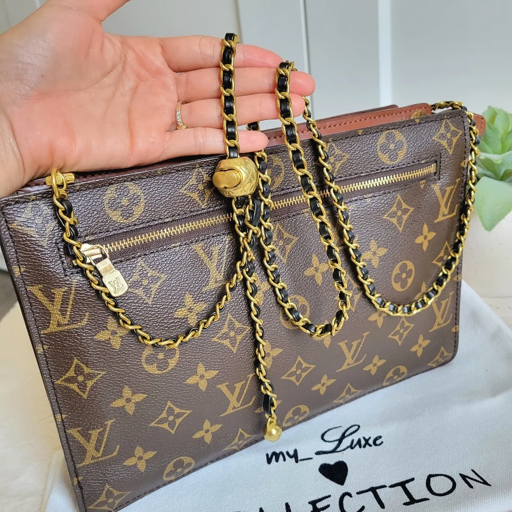 Louis Vuitton SAC Enghien Monogram Crossbody Shoulder Bag